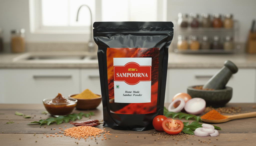 organic sambar powder