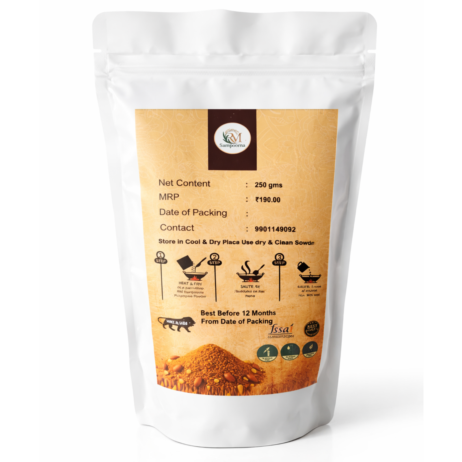 Home Made Puliyogare Powder - Image 2